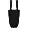 Shopper de lino NS122. Color black.