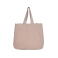 Shopper de lino NS122. Color wet sand.