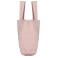 Shopper de lino NS122. Color petal rose.