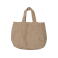 Shopper de yute NS132. Color natural.
