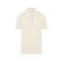 Polo de punto orgánico hombre NS203. Color ivory.