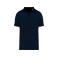Polo de lino hombre NS220. Color navy blue.