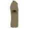 Polo de lino hombre NS220. Color light olive green.
