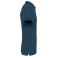 Polo de lino hombre NS220. Color peacock blue.