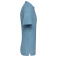 Polo de lino hombre NS220. Color cool blue.