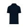 Polo de lino hombre NS220. Color navy blue.