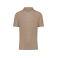 Polo de lino hombre NS220. Color wet sand.