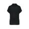 Polo de lino mujer NS221. Color black.