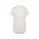 Polo de lino mujer NS221. Color ivory.