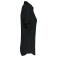 Polo de lino mujer NS221. Color black.