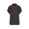 Polo de lino mujer NS221. Color stone grey.