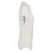 Polo de lino mujer NS221. Color ivory.