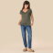Camiseta de lino mujer NS321. .