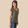 Camiseta de lino mujer NS321. .