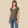 Camiseta de lino mujer NS321. .