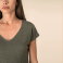 Camiseta de lino mujer NS321. .