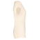 Camiseta de lino mujer NS321. Color ivory.