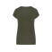 Camiseta de lino mujer NS321. Color organic khaki.