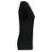 Camiseta de lino mujer NS321. Color black.