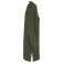 Vestido camisero de lino mujer NS5008. Color organic khaki.