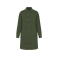 Vestido camisero de lino mujer NS5008. Color organic khaki.