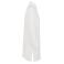 Vestido camisero de lino mujer NS5008. Color white.