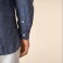 Camisa efecto lavado de lino hombre NS507. .