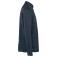 Camisa efecto lavado de lino hombre NS507. Color washed navy blue.