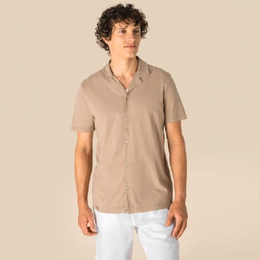 Camisa efecto lavado orgánica hombre NS522