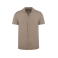 Camisa efecto lavado orgánica hombre NS522. Color washed cream coffee.