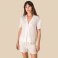 Camisa manga corta de lino mujer SP523. .