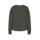 Blusa de lino mujer NS524. Color organic khaki.