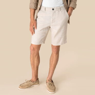 Bermuda de lino hombre NS711