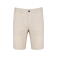 Bermuda de lino hombre NS711. Color linen sand.