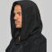 Poncho de rizo con capucha orgánico unisex PA581. .