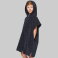Poncho de rizo con capucha orgánico niño PA582. .