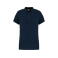 Polo de trabajo contrastado mujer WK271. Color navy/silver.