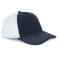 Gorra trucker KP238. Color azul marino/blanco.