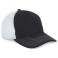 Gorra trucker KP238. Color negro/blanco.