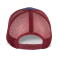 Gorra trucker KP240. Color índigo intenso/vino cabernet.