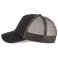 Gorra trucker KP240. Color negro/gris oscuro.