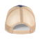 Gorra trucker KP240. Color índigo intenso/arena beige.