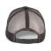 Gorra trucker KP240. Color negro/gris oscuro.
