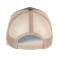 Gorra trucker KP240. Color verde trébol/arena beige.
