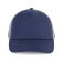 Gorra trucker KP240. Color índigo intenso/gris escarchado.