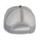 Gorra trucker KP240. Color blanco/índigo intenso/gris escarchado.