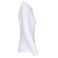 Polo de trabajo antibacteriano manga larga mujer WK277. Color white.