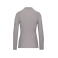 Polo de trabajo antibacteriano manga larga mujer WK277. Color oxford grey.