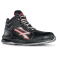 Bota de seguridad RI11044 Boston. Color noir/rouge.