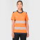 Camiseta alta visibilidad reciclada unisex WK360. .